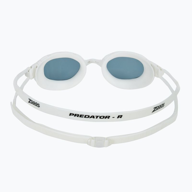 Ochelari de înot Zoggs Predator white/ white/ tint smoke 4