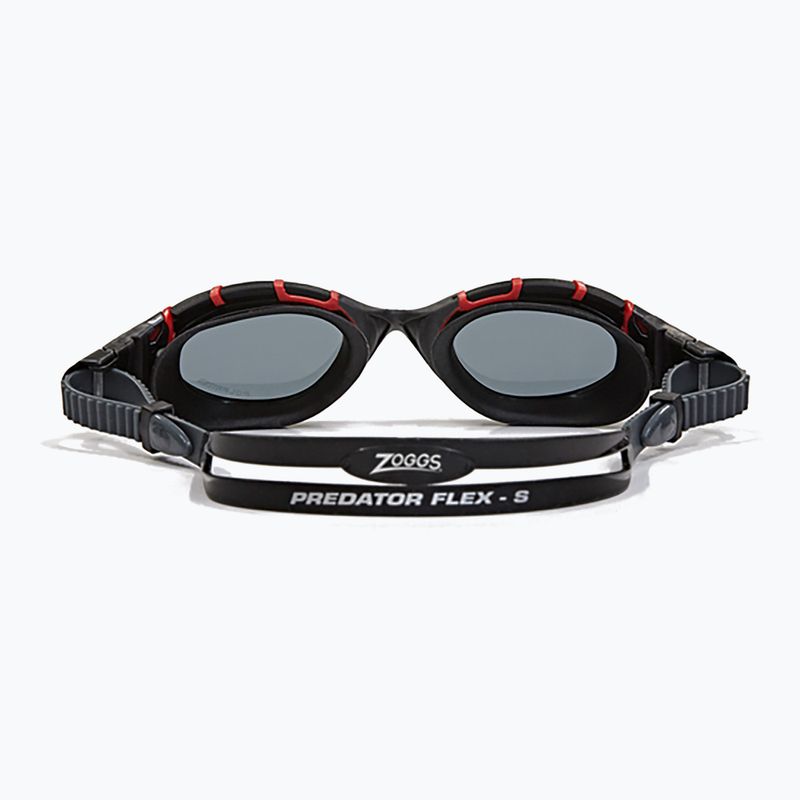 Ochelari de înot Zoggs Predator Flex Polarized red/ black/ smoke polarized 3