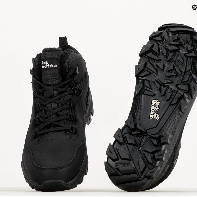 Jack Wolfskin bărbați Everquest Texapore Mid cizme de trekking negru 4053611 10