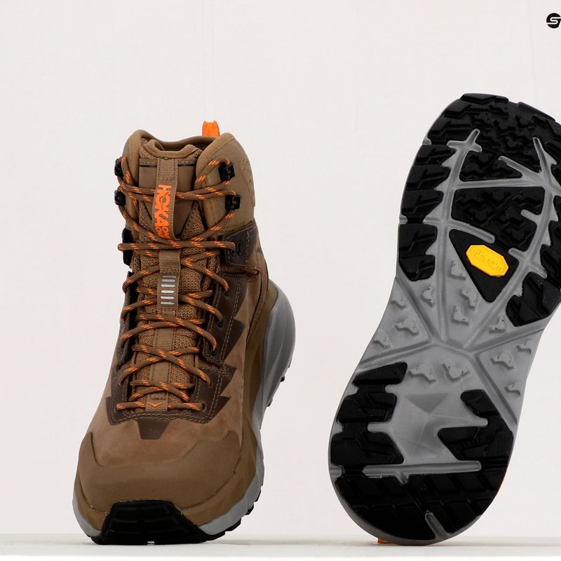 Cizme de trekking pentru bărbați HOKA Kaha GTX maro 1112030 9