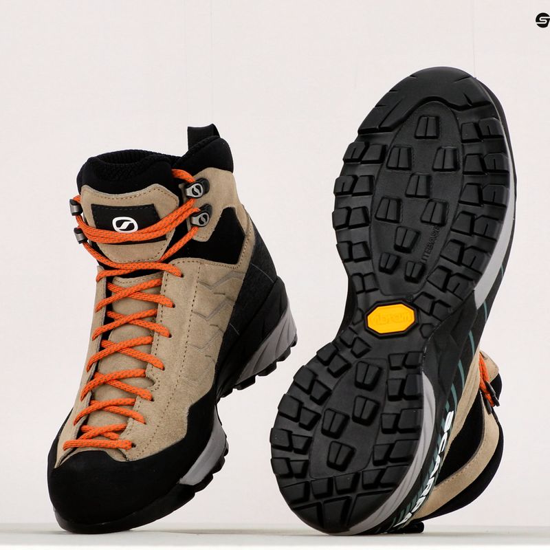 Cizme de trekking pentru femei SCARPA Mescalito Mid Gtx Bn Dynamis LB maro 72097-202/2 16