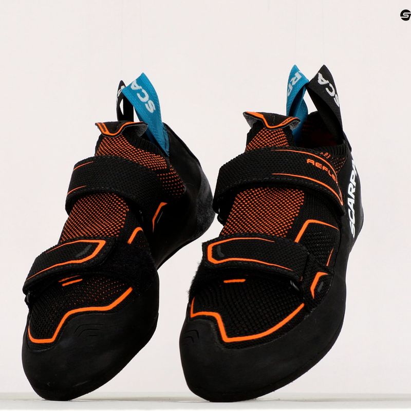Ghete de alpinism pentru femei SCARPA Reflex V negru-portocaliu 70067-000/1 9