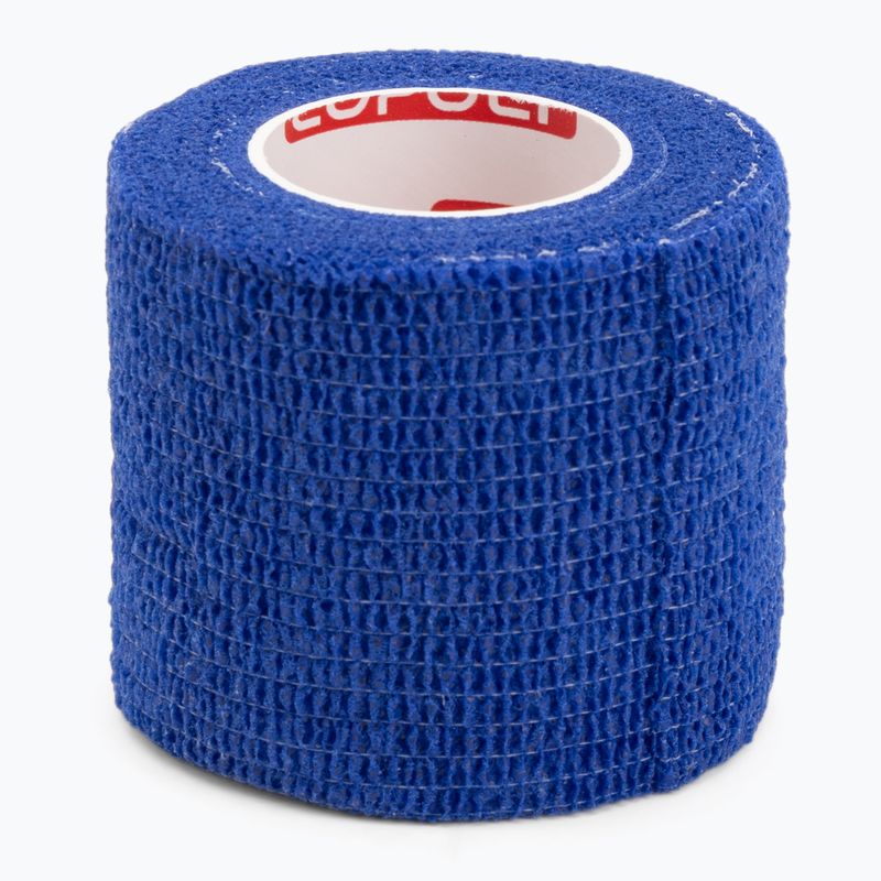 Bandaj elastic coeziv Copoly 4,5 m x 5 cm blue