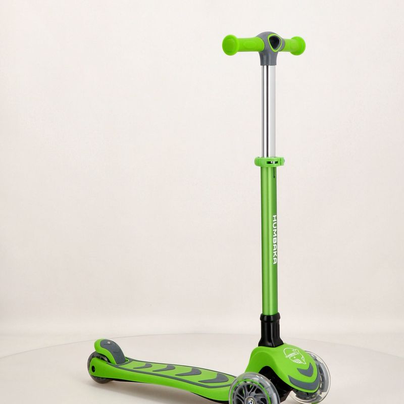 HUMBAKA Mini T scuter cu trei roți pentru copii verde HBK-S6T 21