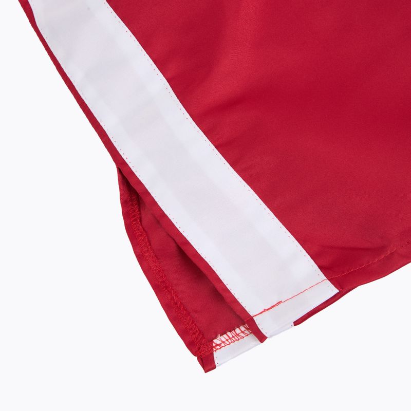 Pantaloni scurți de box pentru bărbați Cleto Reyes Satin Boxing red/white 4