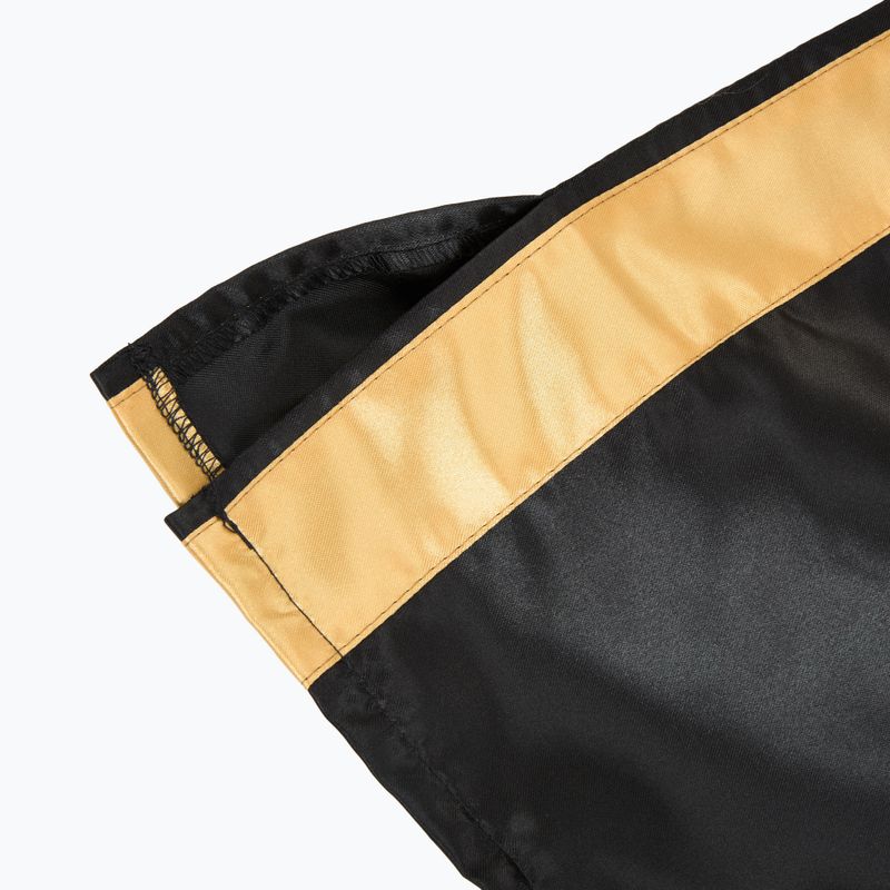 Pantaloni scurți de box pentru bărbați Cleto Reyes Satin Boxing black/gold 4