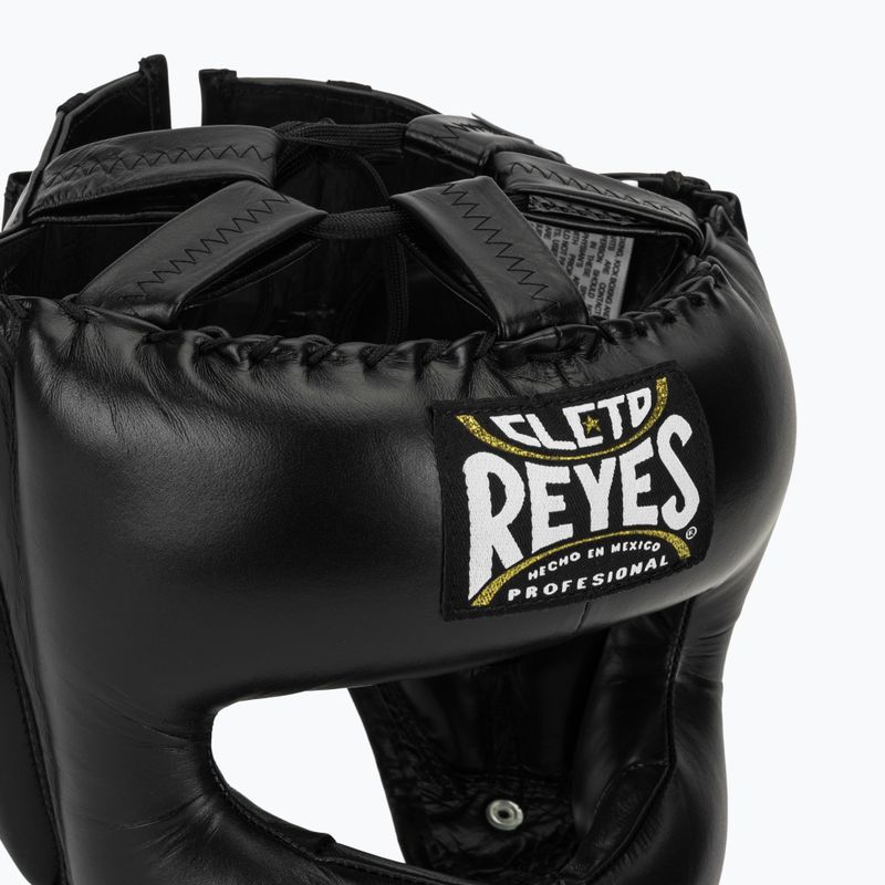 Cască de box Cleto Reyes With Pointed Face Nylon Bar black 4