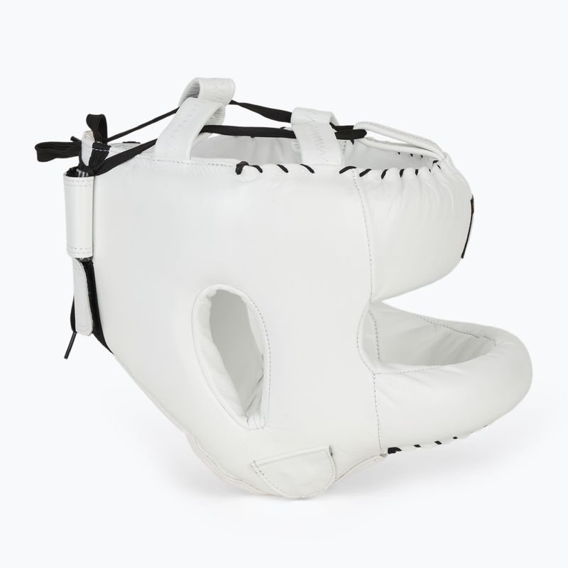 Cască de box Cleto Reyes With Round Face Bar white 2