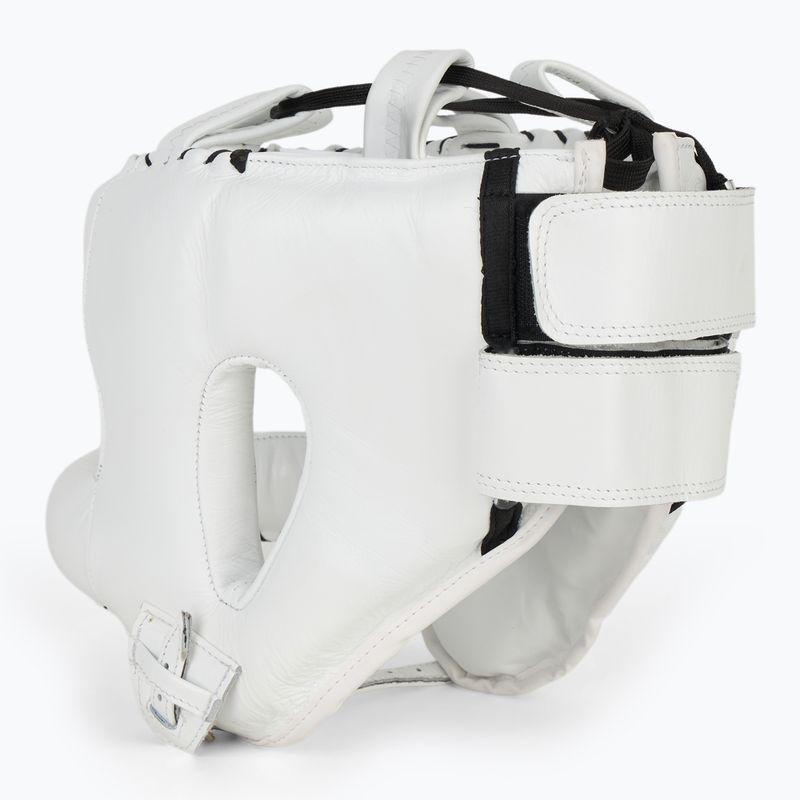 Cască de box Cleto Reyes With Round Face Bar white 3