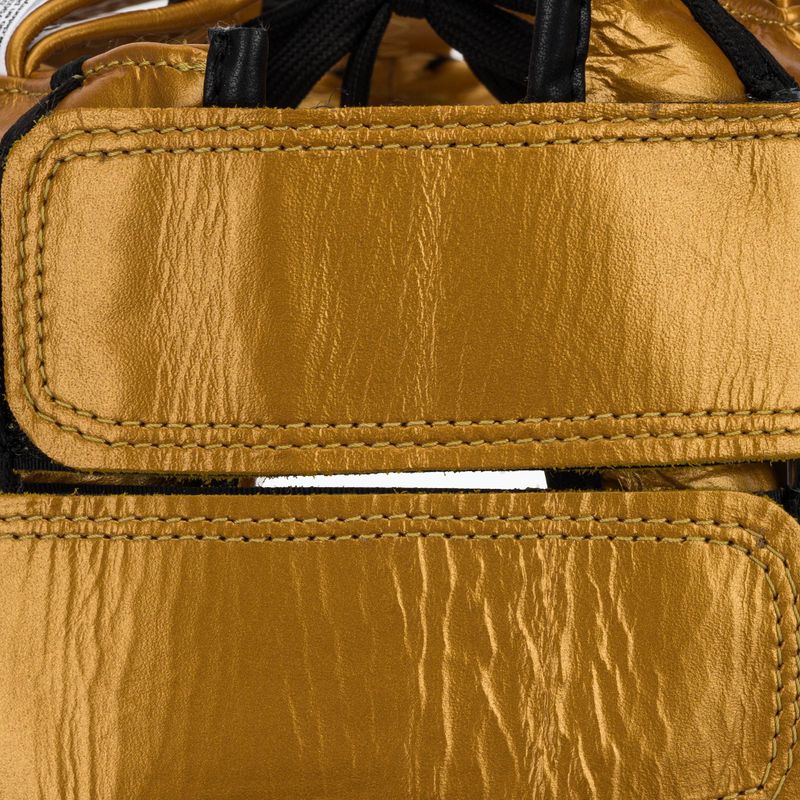 Cască de box Cleto Reyes With Round Face Bar gold 5