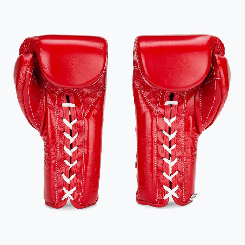 Mănuși de box Cleto Reyes Lace Up Sparring red 3