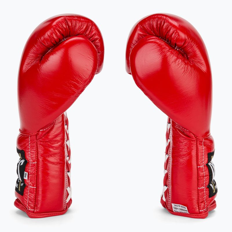 Mănuși de box Cleto Reyes Lace Up Sparring red 4