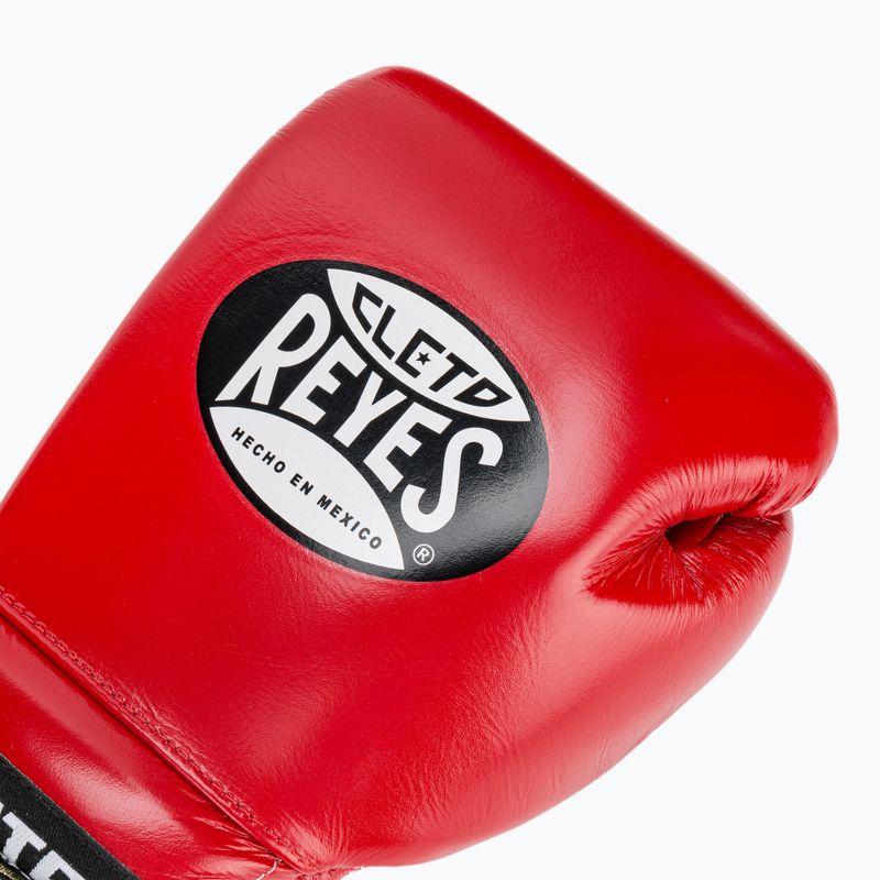 Mănuși de box Cleto Reyes Lace Up Sparring red 5