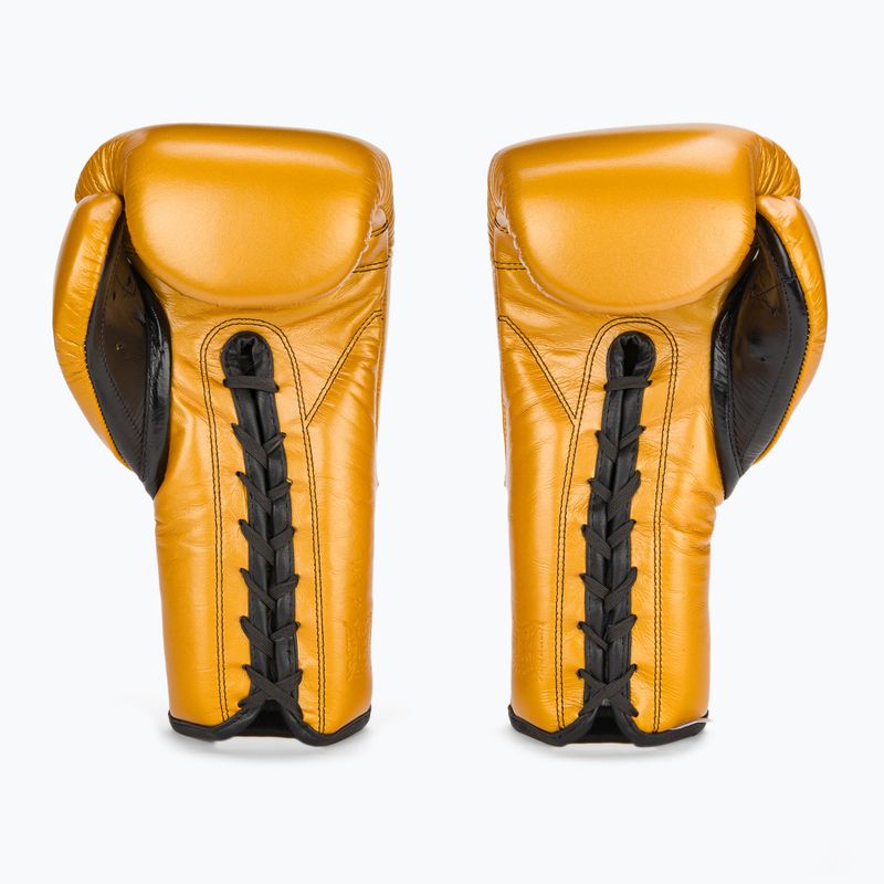 Mănuși de box Cleto Reyes Lace Up Sparring gold 3