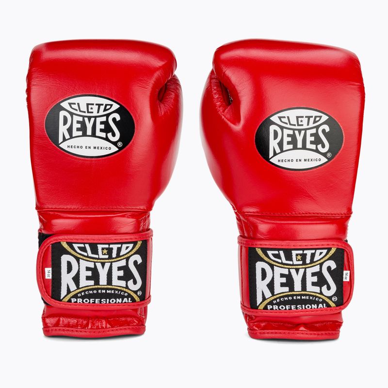 Mănuși de box Cleto Reyes Velcro Sparring red 2