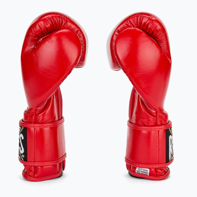 Mănuși de box Cleto Reyes Velcro Sparring red 4