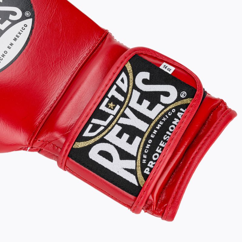Mănuși de box Cleto Reyes Velcro Sparring red 6