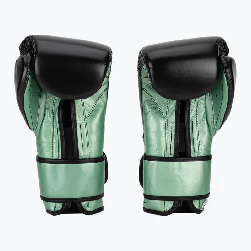 Mănuși de box Cleto Reyes Boxing Gloves With Hook green metallic / black 3