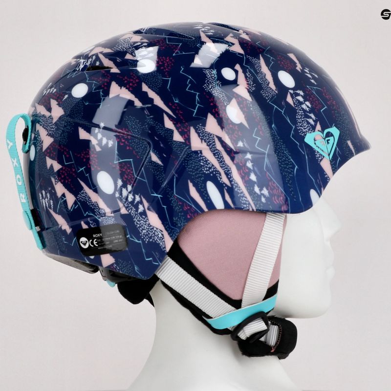 Cască de snowboard pentru copii ROXY Slush Girl 2021 medieval blue 9