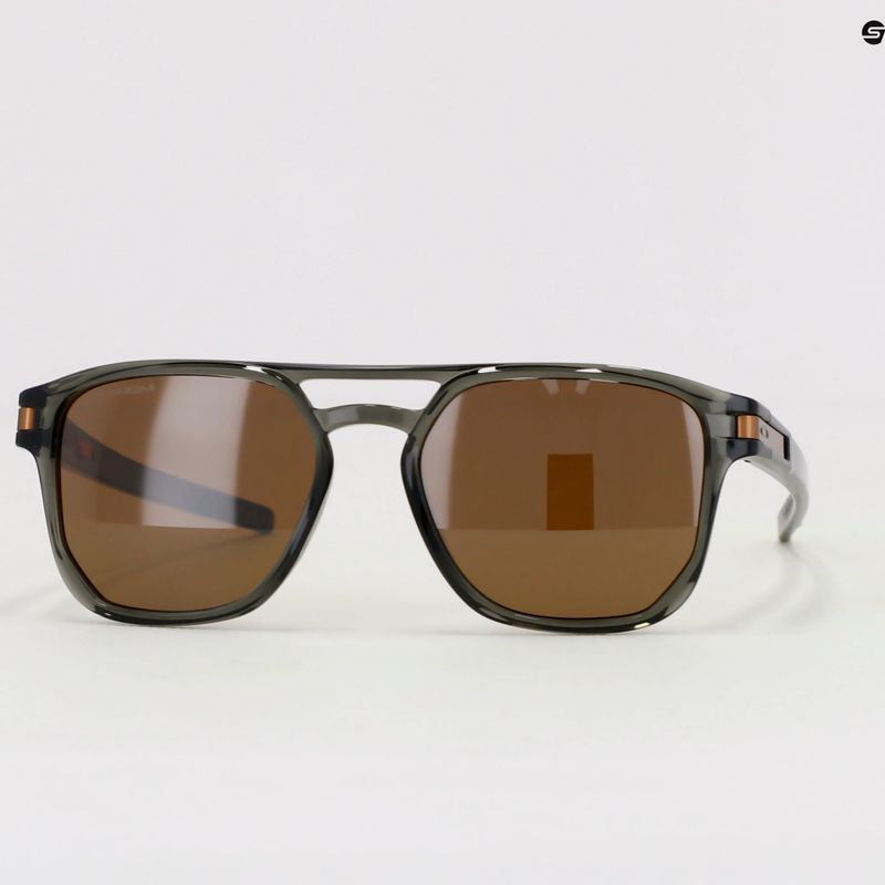 Ochelari de soare Oakley Latch Beta maro/verde 0OO9436 14