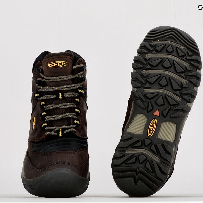 KEEN Ridge Flex Mid pantofi de trekking pentru bărbați maro 1026614 17