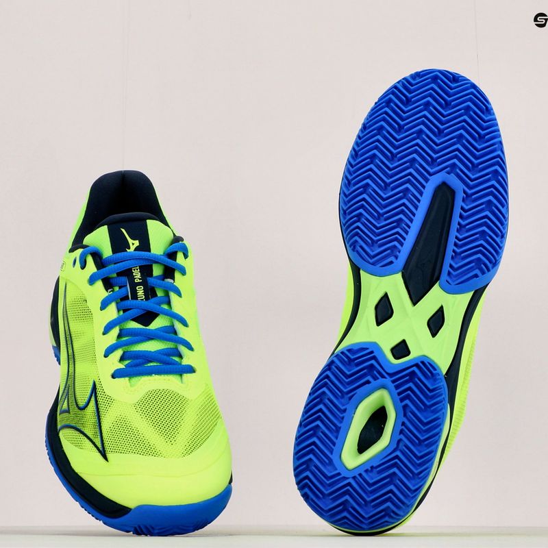 Pantofi bărbătești de vâslit Mizuno Wave Exceed Lgtpadel galben 61GB2222 16