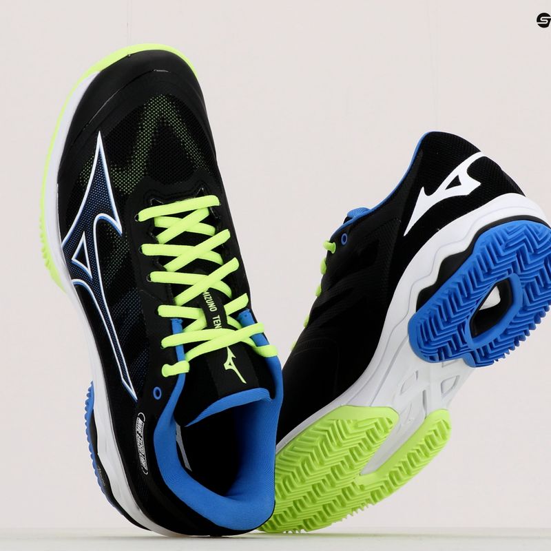 Pantofi de tenis pentru bărbați Mizuno Wave Exceed Light CC negru 61GC2220 15
