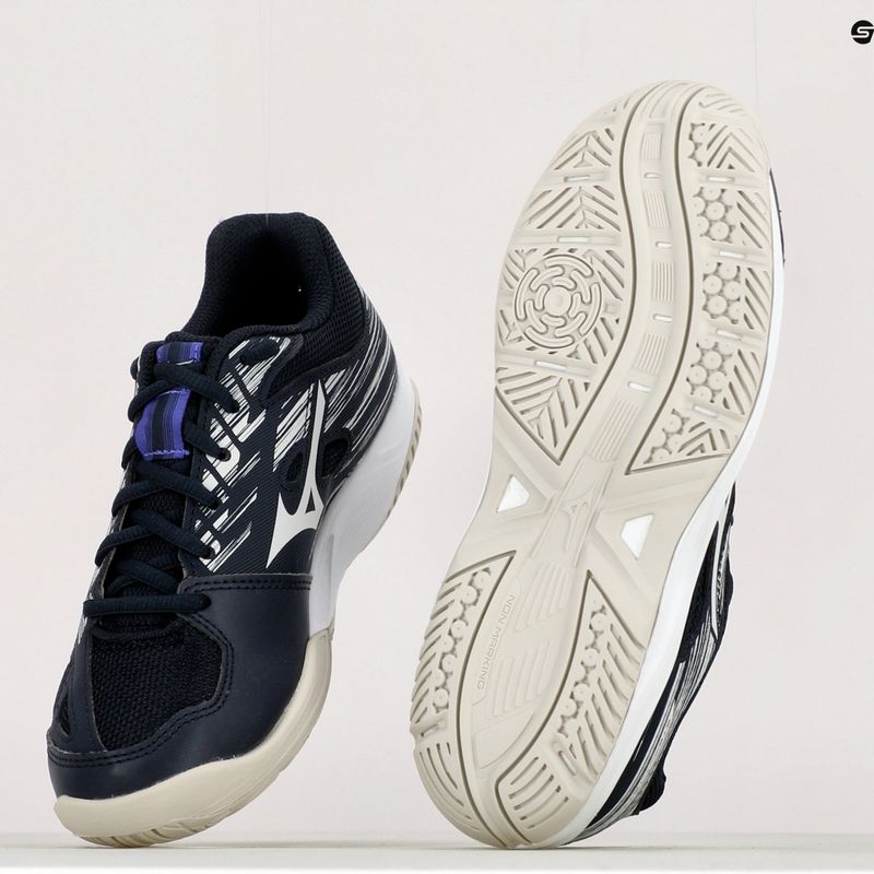 Pantofi de handbal pentru copii Mizuno Stealth Star C albastru marin X1GC2107K02 16