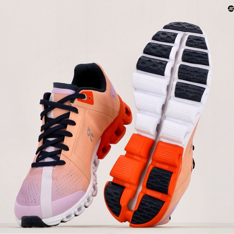 Pantofi de alergare pentru femei On Cloudflow Rose/Fiji 3598686 17