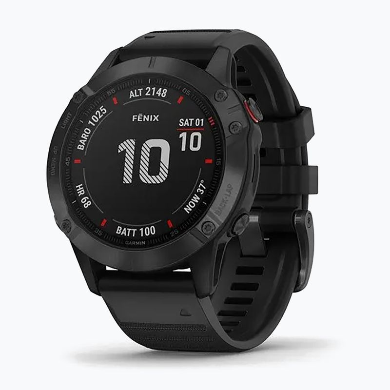 Ceas sport Garmin Fenix 6 PRO, negru, 010-02158-02