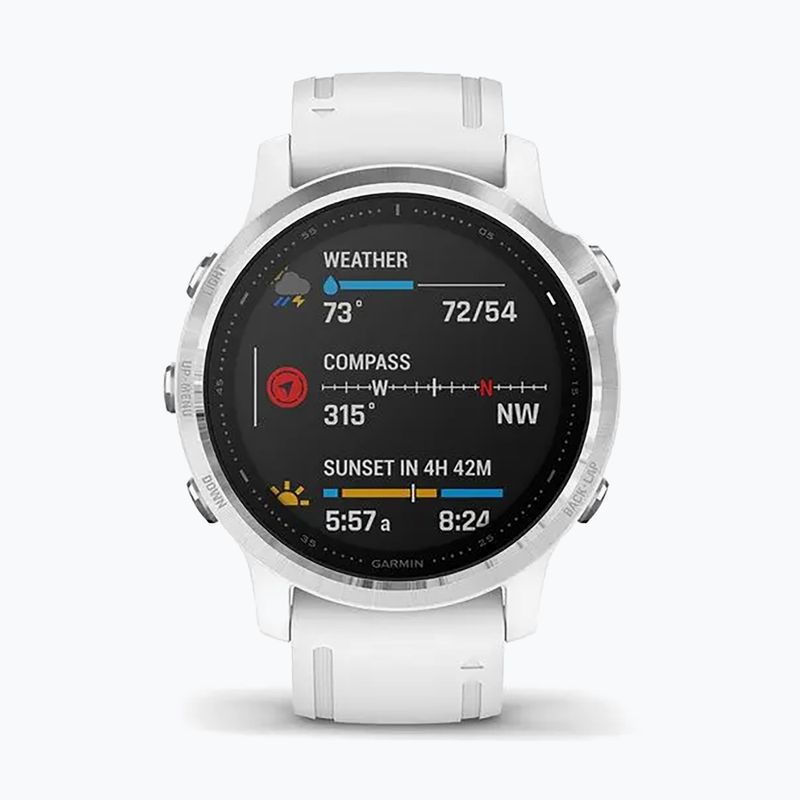 Ceas sport Garmin Fenix 6S, alb, 010-02159-00 2