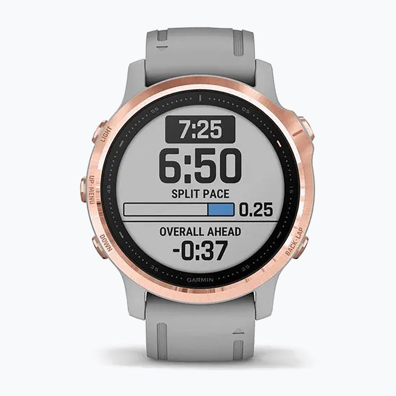 Ceas sport Garmin Fenix 6S Sapphire, argintiu, 010-02159-21 2