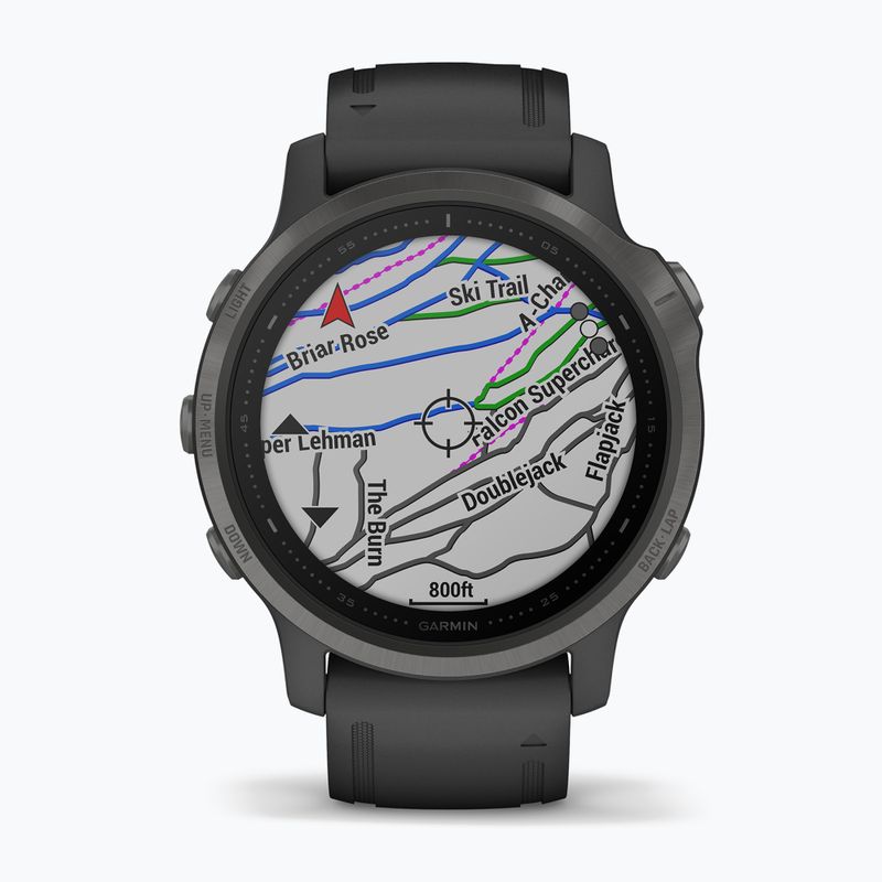 Ceas sport Garmin Fenix 6S Sapphire, negru, 010-02159-25 2