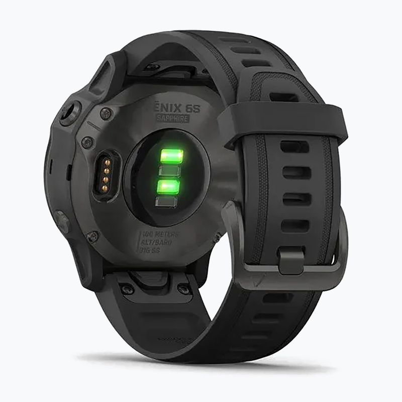 Ceas sport Garmin Fenix 6S Sapphire, negru, 010-02159-25 6