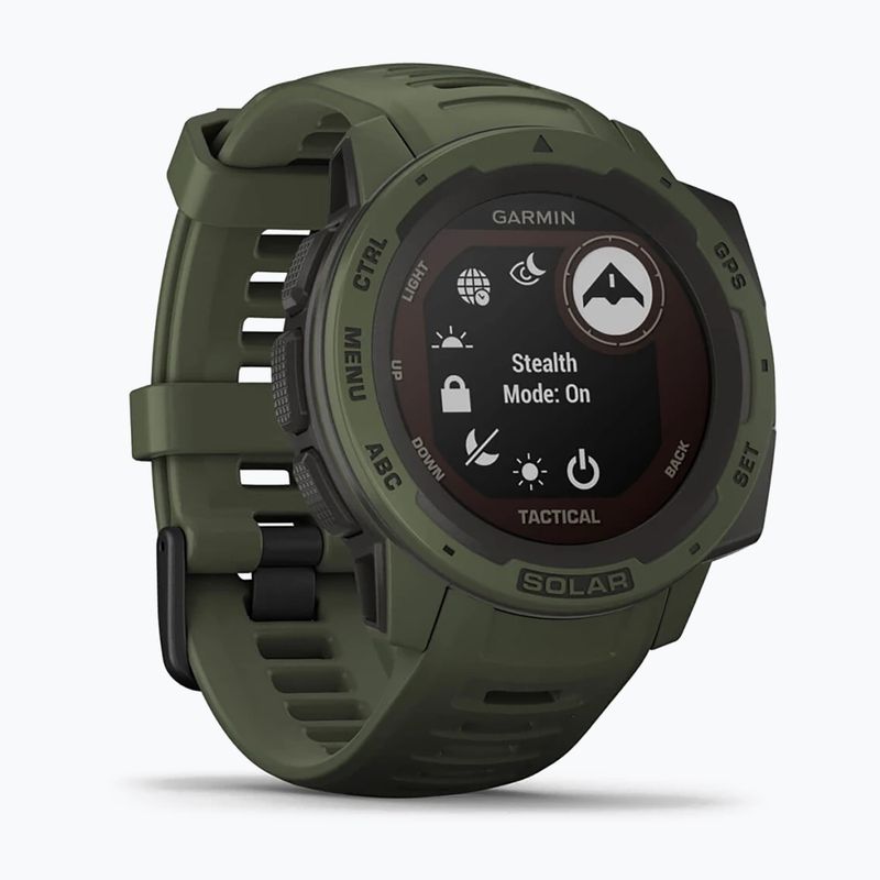 Ceas sport Garmin Instinct Solar Tactical Edition, verde, 010-02293-04 3
