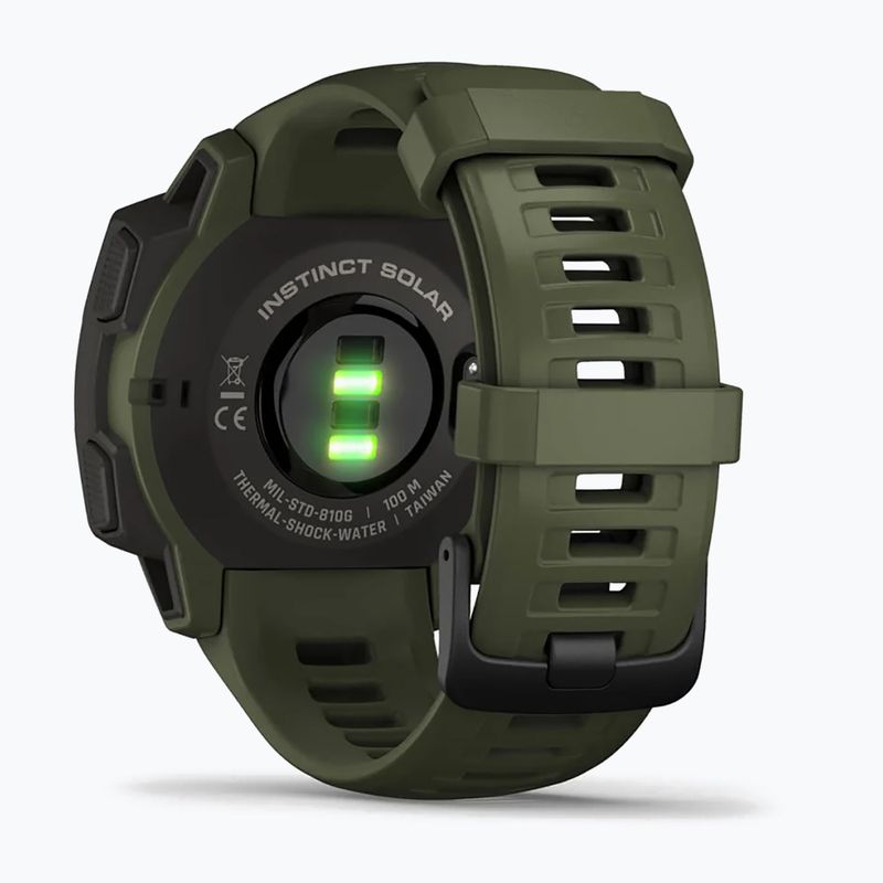 Ceas sport Garmin Instinct Solar Tactical Edition, verde, 010-02293-04 6
