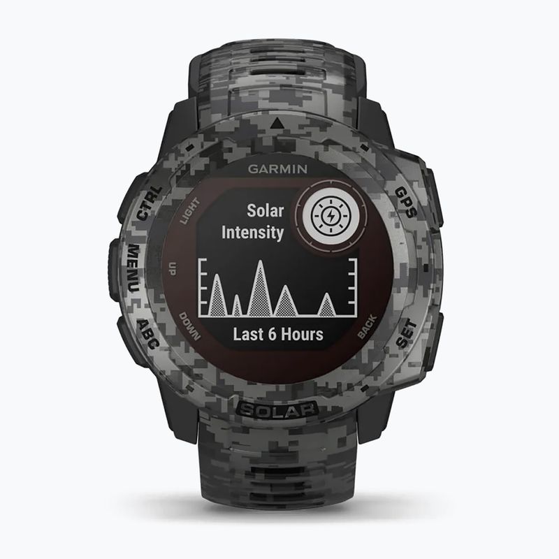 Ceas sport Garmin Instinct Solar Camo Edition, negru, 010-02293-05 2