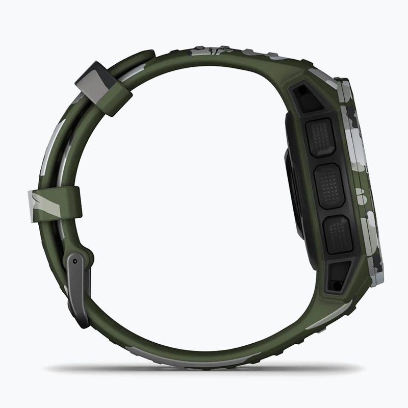 Ceas sport Garmin Instinct Solar Camo Edition, verde, 010-02293-06 4