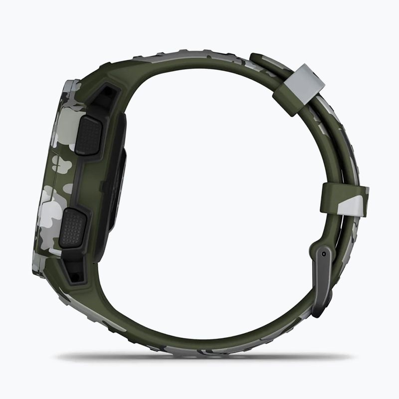 Ceas sport Garmin Instinct Solar Camo Edition, verde, 010-02293-06 5