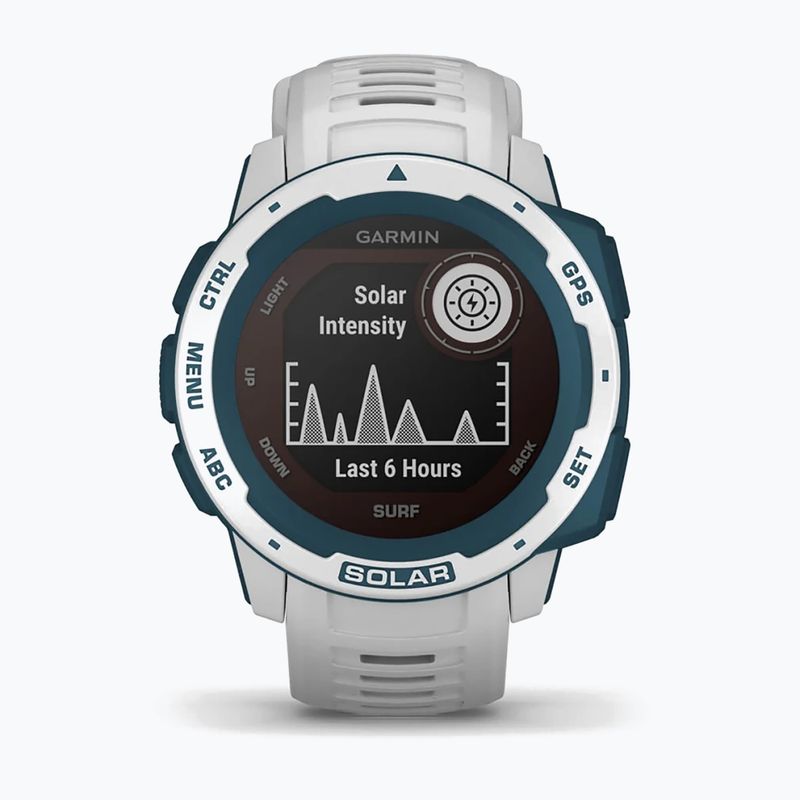 Ceas sport Garmin Instinct Solar Surf Edition, alb, 010-02293-08 2