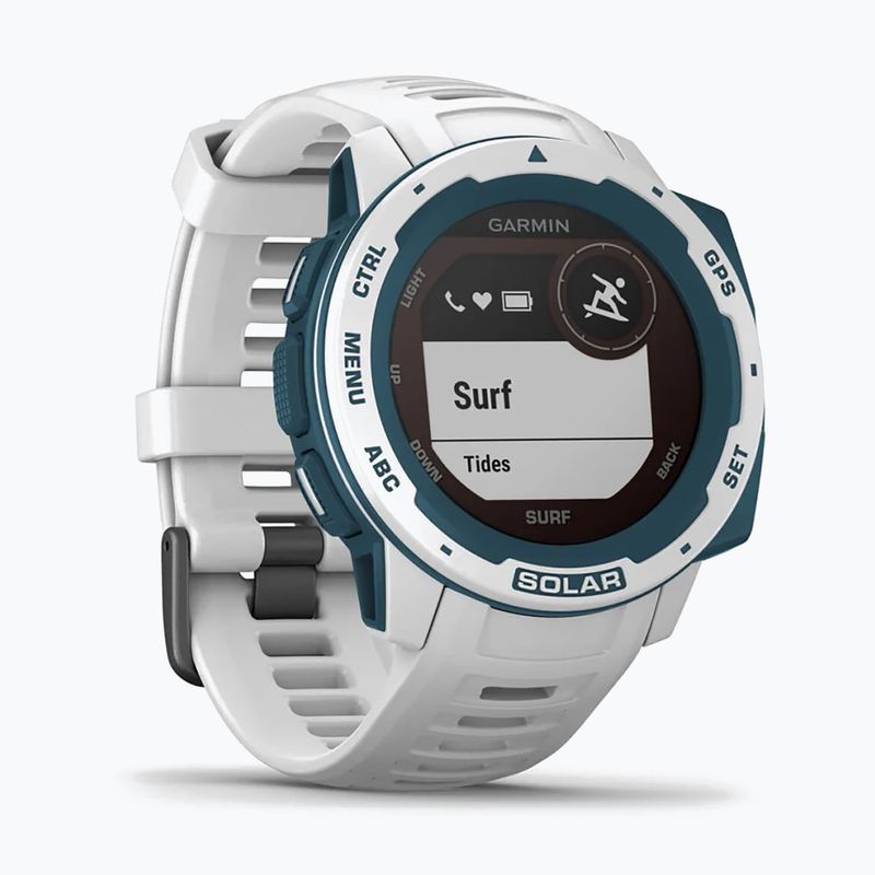 Ceas sport Garmin Instinct Solar Surf Edition, alb, 010-02293-08 3