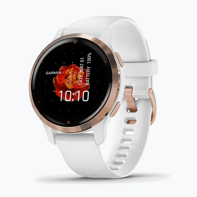 Ceas sport Garmin Venu 2S, alb, 010-02429-13