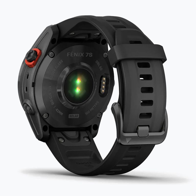 Ceas sport Garmin Fenix 7S Solar Hrm Elevate Ox gri 010-02539-13 6