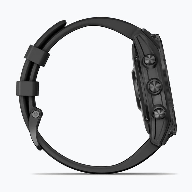 Ceas sport Garmin Fenix 7 Solar Hrm Elevate Ox negru 010-02540-11 4