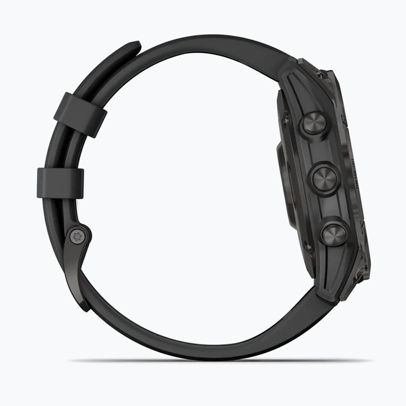 Ceas sport Garmin Fenix 7 Sapphire Solar Hrm Elevate Ox negru 010-02540-21 4