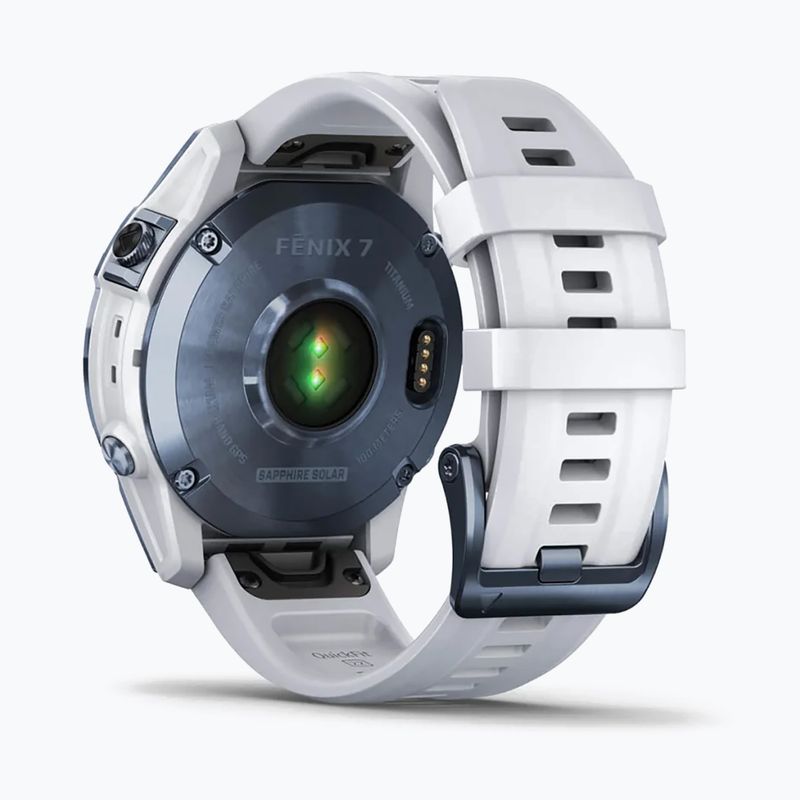 Ceas sport Garmin Fenix 7 Sapphire Solar Hrm Elevate Ox albastru 010-02540-25 6