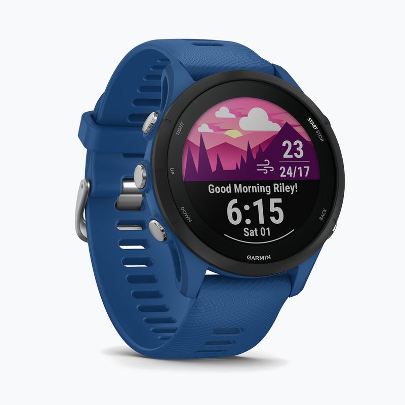 Ceas Garmin Forerunner 255 tidal blue 2