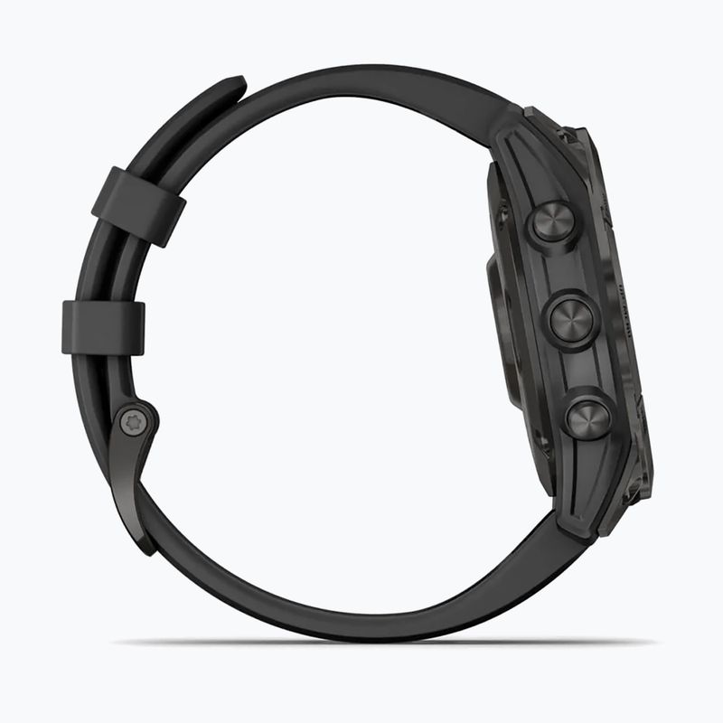 Ceas sport Garmin Epix 2 Sapphire HRM Elevate Ox negru 010-02582-11 4