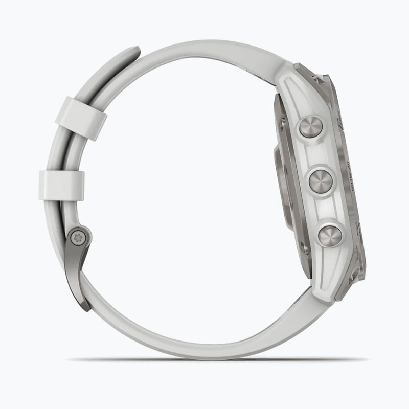 Ceas sport Garmin Epix 2 Sapphire HRM Elevate Ox alb 010-02582-21 4