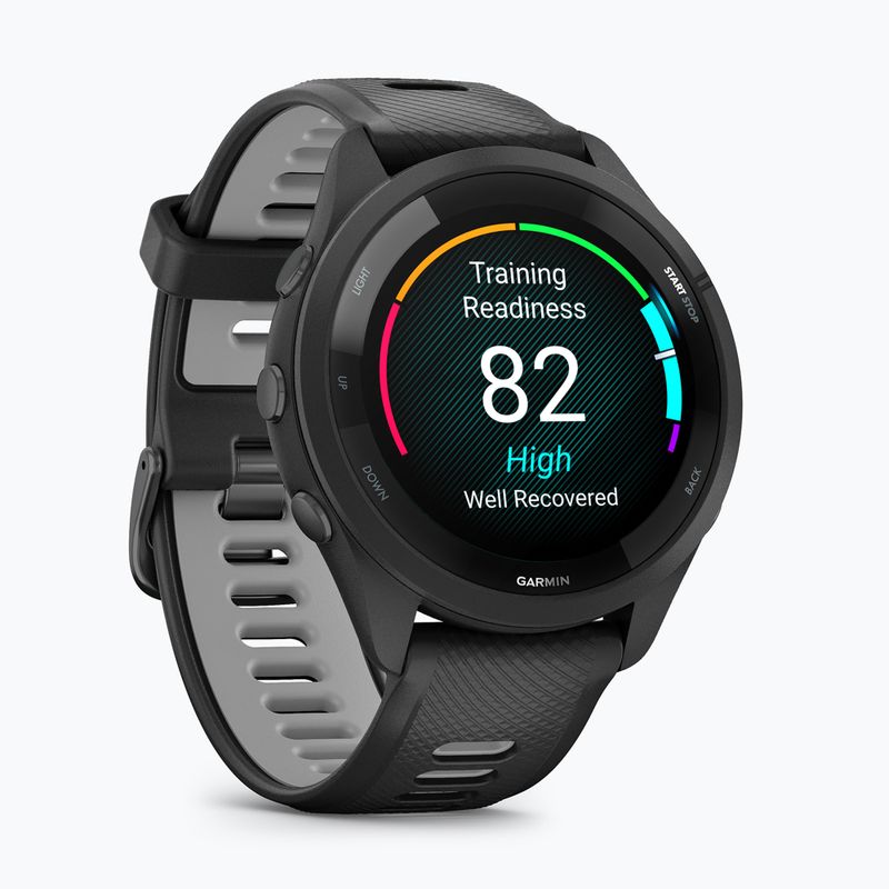 Ceas Garmin Forerunner 265 black/light gray 2